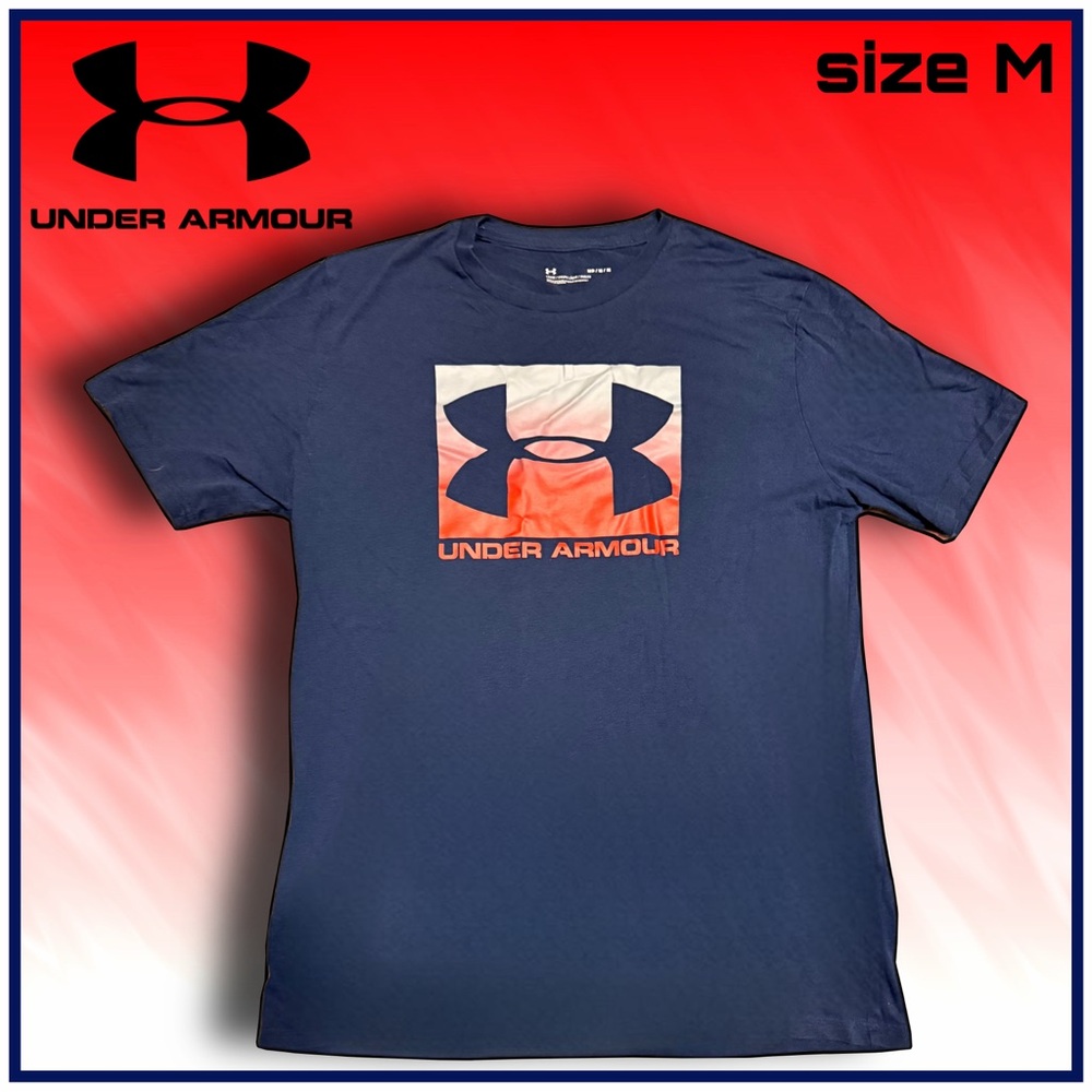 UNDER ARMOUR short sleeve logo graphic TSHIRT size M